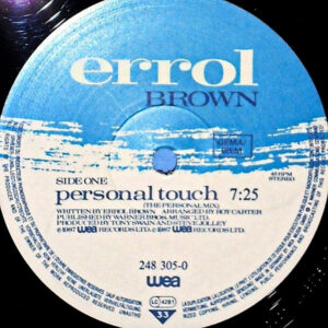 ERROL BROWN – Personal Touch