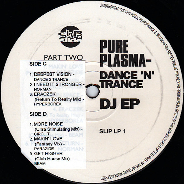 PURE PLASMA - Dance 'N' Trance Dj EP