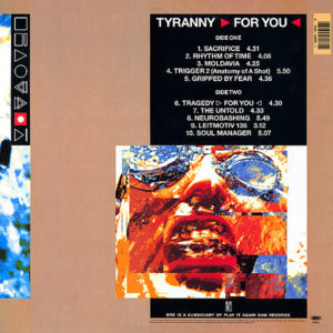 FRONT 242 – Tyranny For You
