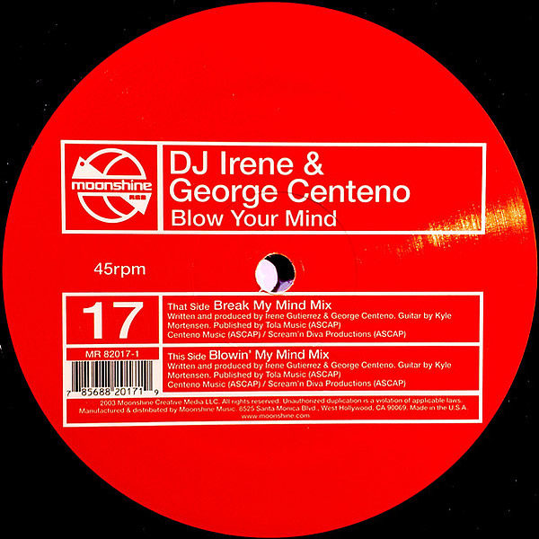 DJ IRENE & GEORGE CENTENO - Blow Your Mind