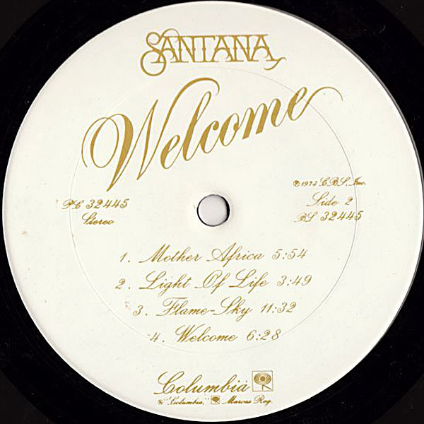 SANTANA - Welcome