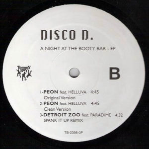DISCO D – A Night At The Booty Bar EP