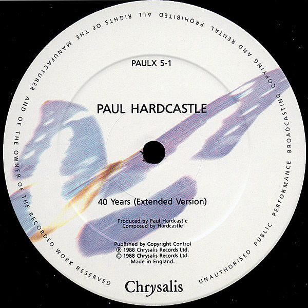 PAUL HARDCASTLE - 40 Years