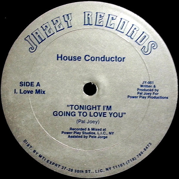 HOUSE CONDUCTOR - Tonight I'm Going To Love You