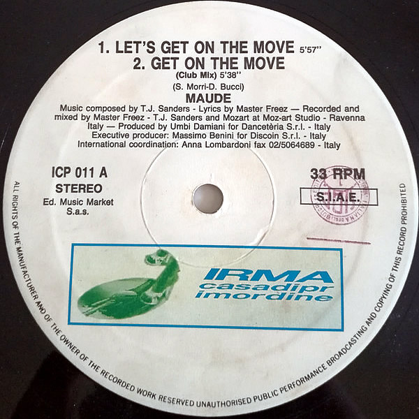 MAUDE - Get On The Move