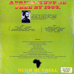HUGH MUNDELL – Africa Must Be Free By 1983