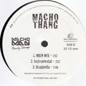 MACHO MAN RANDY SAVAGE – Hit The Dancefloor/Macho Thang