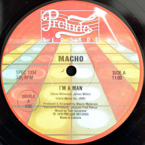 MACHO / PETER JACQUES BAND –  I’m A Man/Walking On Music/Fire Night Dance