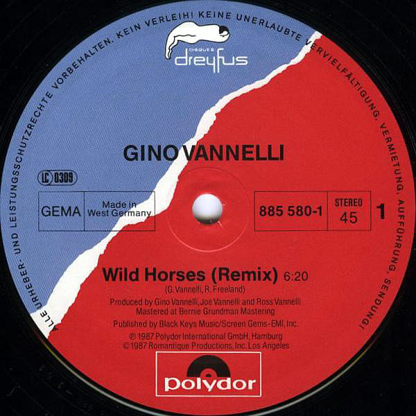 GINO VANNELLI - Wild Horses