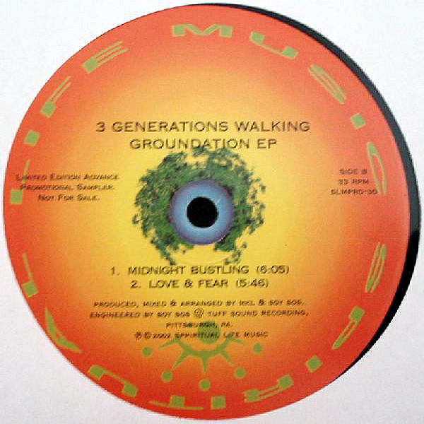 3 GENERATIONS WALKING - Groundation EP