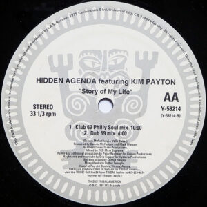 HIDDEN AGENDA feat KIM PAYTON – Story Of My Life