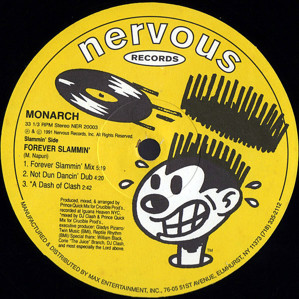 MONARCH - Forever Slammin'/I'll Be Right There