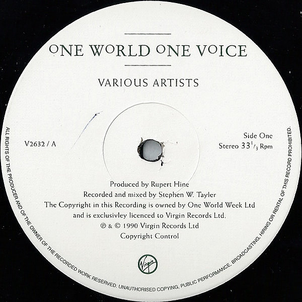 VARIOUS - One World One Voice