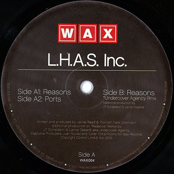 L.H.A.S. INC. - Reasons/Ports