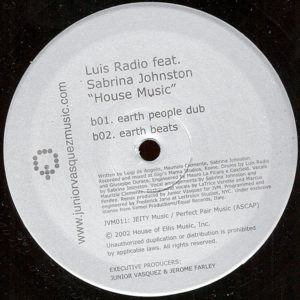 LUIS RADIO feat SABRINA JOHNSTON – House Music