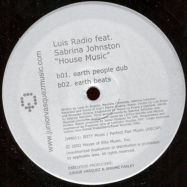 LUIS RADIO feat SABRINA JOHNSTON - House Music