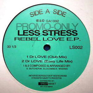 LESS STRESS – Rebel Love EP