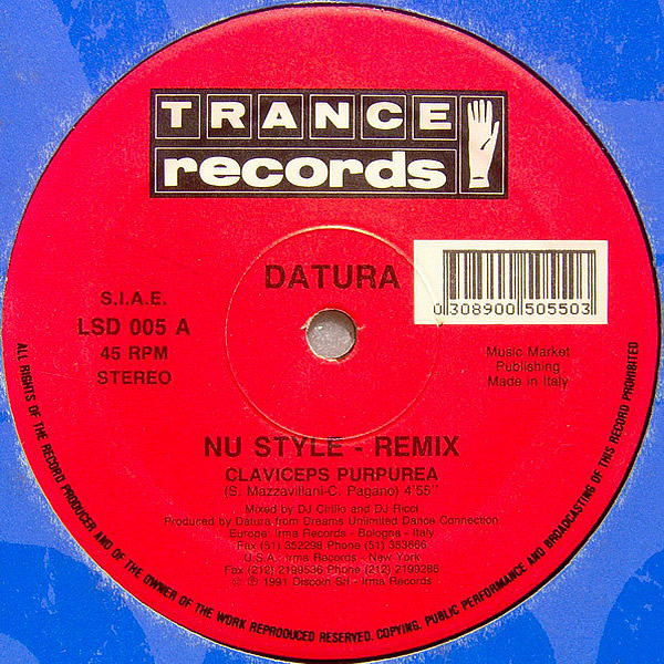 Datura Nu Style Remix Trance Records