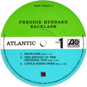 FREDDIE HUBBARD – Backlash