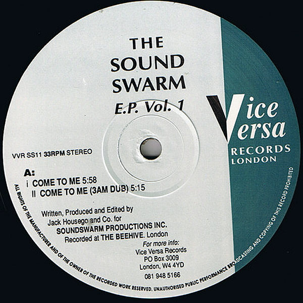 SOUNDSWARM - The Sound Swarm EP Vol 1