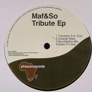 MAF & SO – Tribute EP