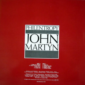 JOHN MARTYN – Philentropy