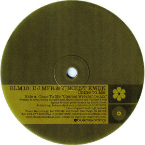 DJ MFR & VINCENT KWOK – Come To Me