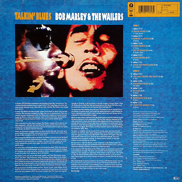 BOB MARLEY & THE WAILERS - Talkin' Blues