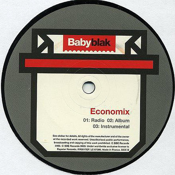 BABY BLAK - No Coast Allstars/Economix