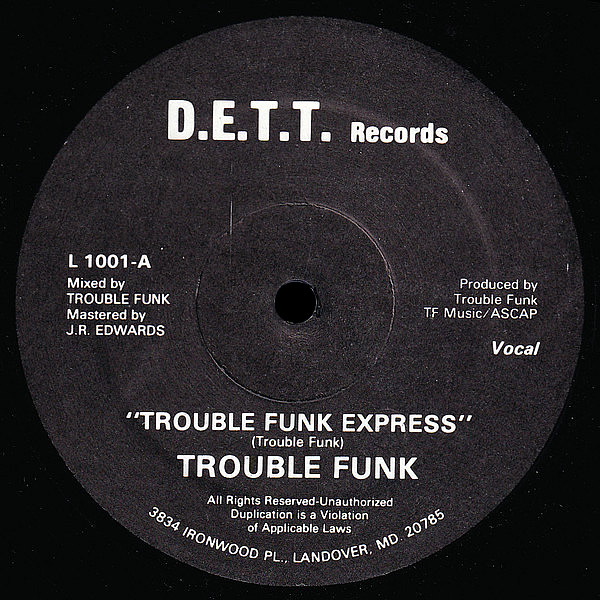 TROUBLE FUNK - Trouble Funk Express