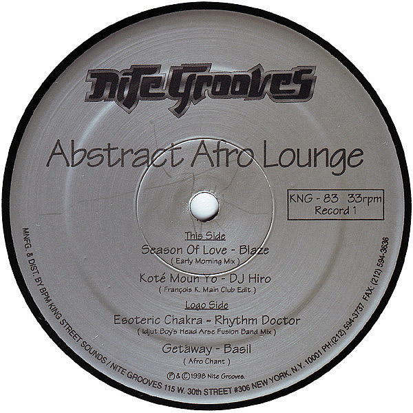 VARIOUS - Abstract Afro Lounge
