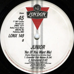 JUNIOR – Yes…( If You Want Me )