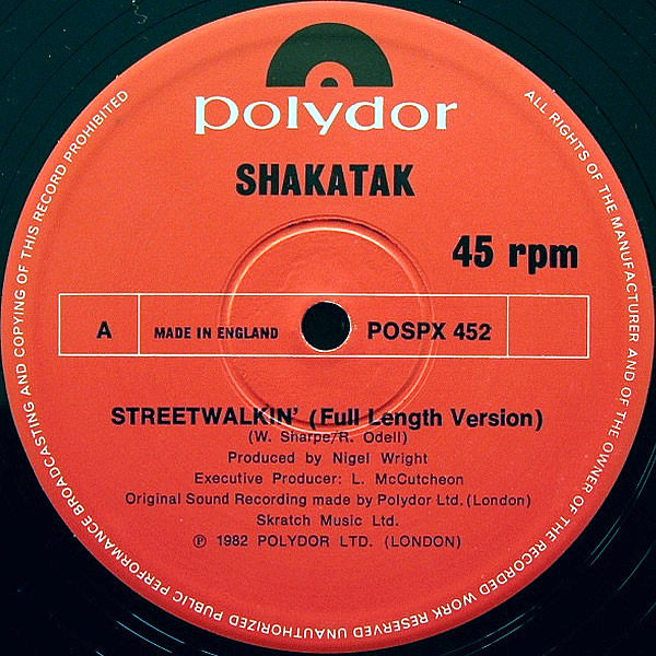 SHAKATAK - Streetwalkin'