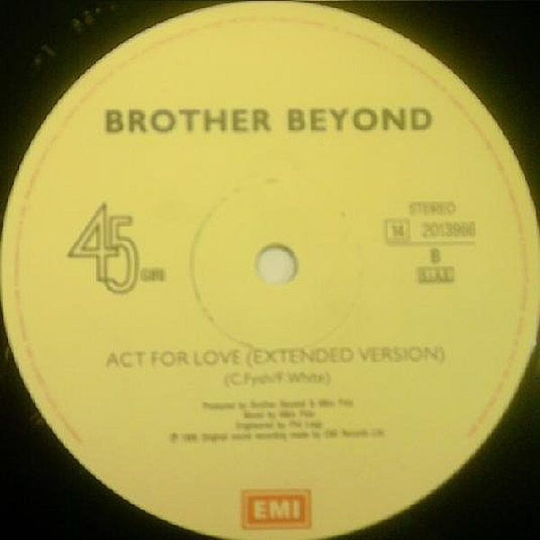 BROTHER BEYOND - I Should Have Lied