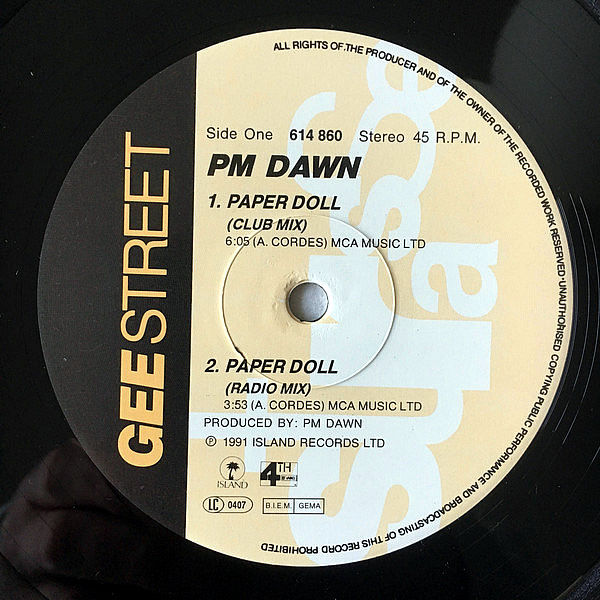 PM DAWN - Paper Doll