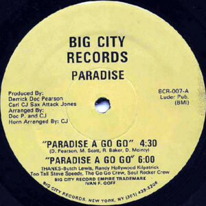 PARADISE - Paradise A Go Go