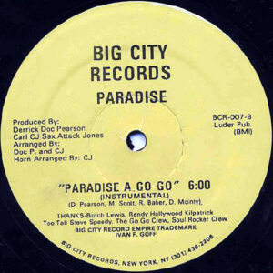 PARADISE – Paradise A Go Go