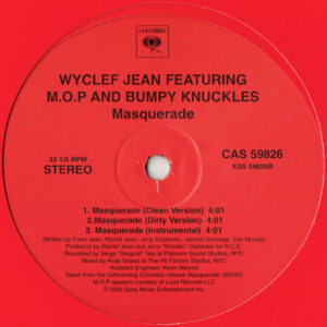 WYCLEF JEAN – Masquerade/Two Wrongs