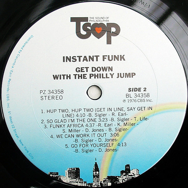 INSTANT FUNK - Get Down With The Philly Jump