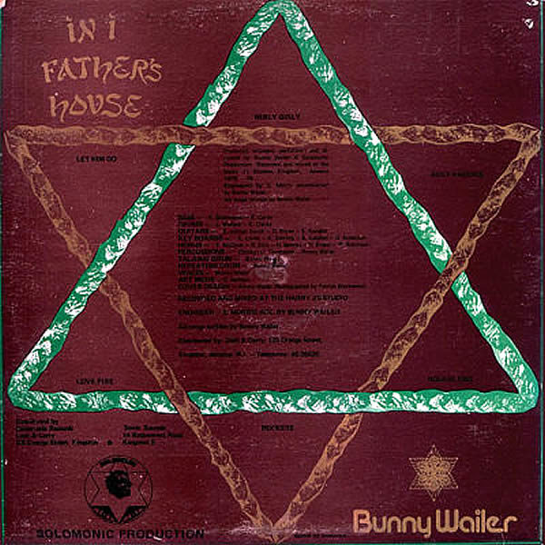 BUNNY WAILER - In I Fathers House