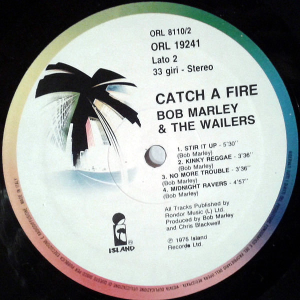 BOB MARLEY & THE WAILERS - Catch a Fire