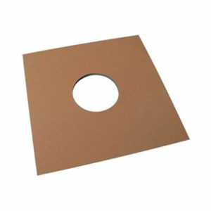 10″ Cover Cardboard Brown