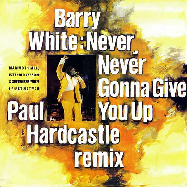 BARRY WHITE - Never, Never Gonna Give You Up Paul Hardcastle Remix