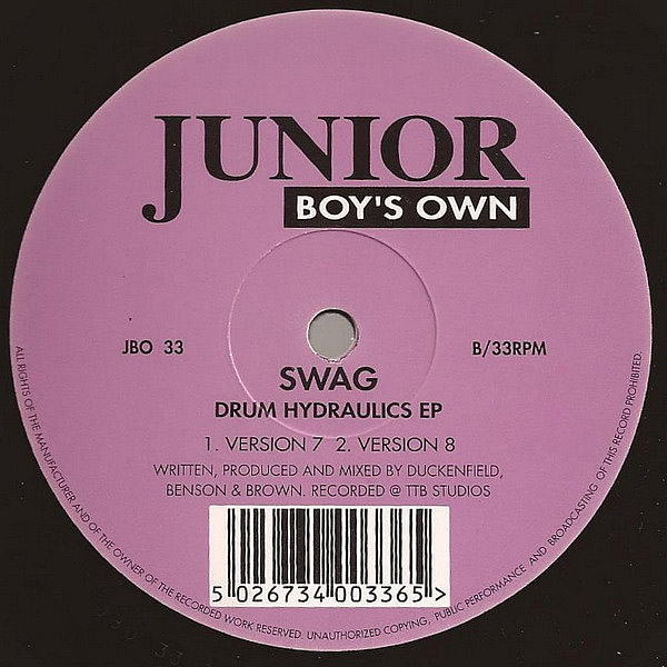 SWAG - Drum Hydraulics EP