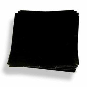 12″/Lp Cardboard Sleeve Plain Black with Spine
