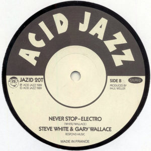 STEVE WHITE & GARY WALLACE – Never Stop