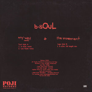 B-SOUL – My Way/The Movement