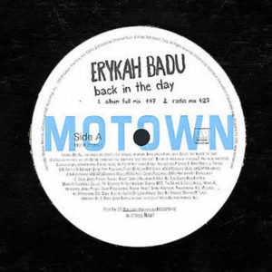 ERYKAH BADU – Back In The Day