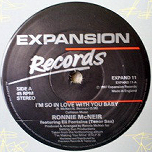 RONNIE McNEIR - I'm So In Love With You Baby