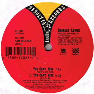 SHIRLEY LEWIS – You Can’t Hide